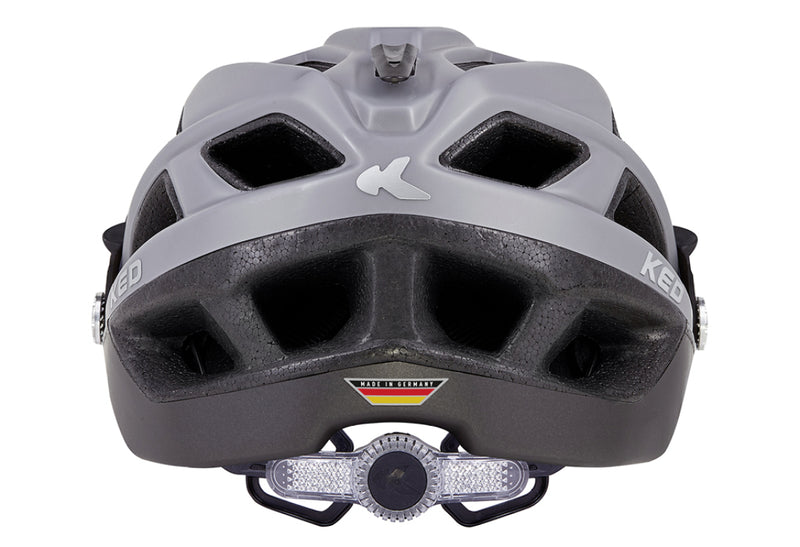 Fietshelm KED Covis Lite M (52-58cm) - grijs zwart mat