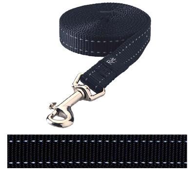 Rogz For Dogs Snake Lijn Zwart 16 MMX1,4 MTR