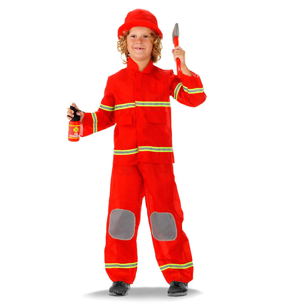 Verkleedset Brandweerman - M