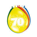 Cijfer Ballonnen 70 jaar, 8st.