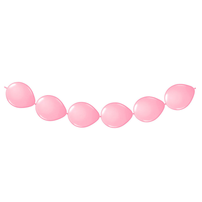 Roze Knoopballonnen, 8st.