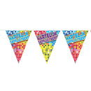 Vlaggenlijn Blocks Gefeliciteerd, 6mtr.