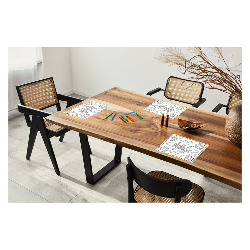 Buurman & Buurman Placemats Kleurplaten, 6st.