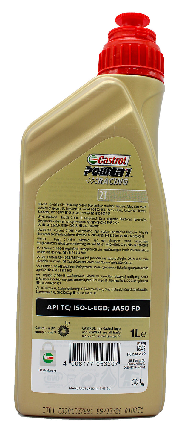 Olie Castrol Power 1 Racing  2 Takt (1 liter)