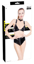 Vinyl Bra Set L