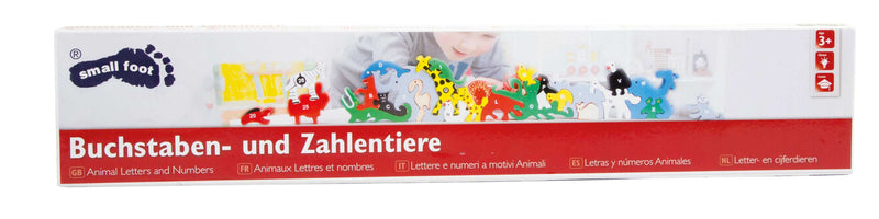 Small Foot - Dieren Letters en Cijfers Balansspel, 26dlg.