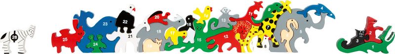 Small Foot - Dieren Letters en Cijfers Balansspel, 26dlg.