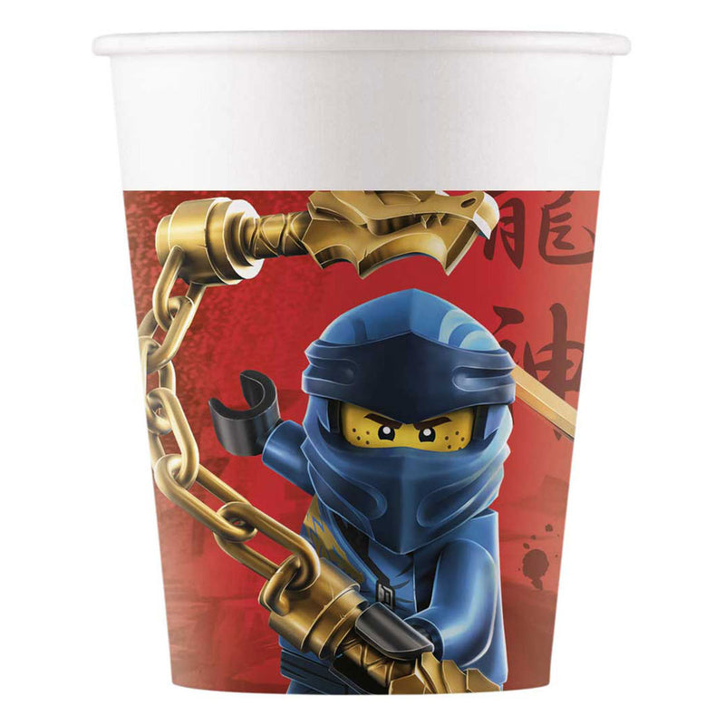 Papieren Bekers FSC Lego Ninjago, 8st.