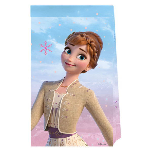 Papieren Feestzakjes FSC Frozen 2 Wind Spirit, 4st.