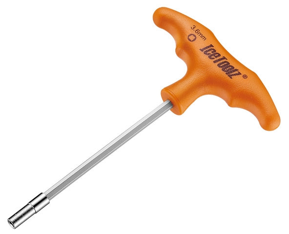 Spaaknippelsleutel IceToolz 12D7 voor 3,6mm