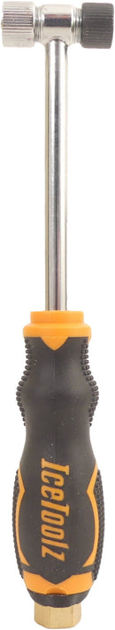 Compressorhandvat IceToolz met schroefaansluiting