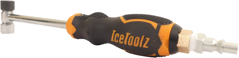 Compressorhandvat IceToolz met snelkoppeling