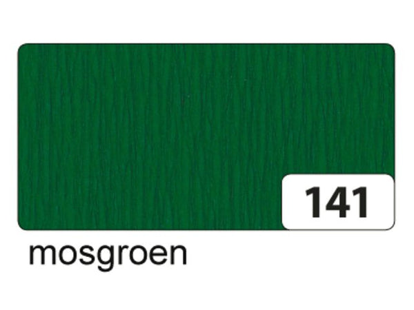 10 vel crepe folia mosgroen 822141