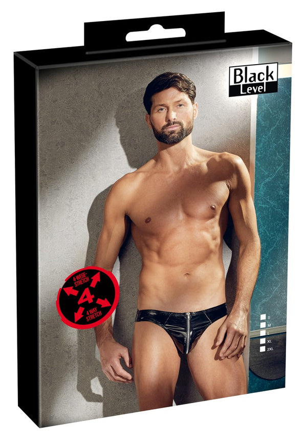 Lak Slip met Rits Medium