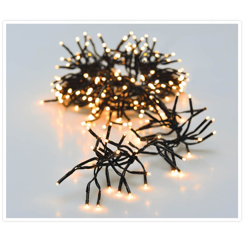 Clusterverlichting - 384 LED - 2.8m - extra warm wit