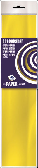 10 vel crepe papier geel 100505
