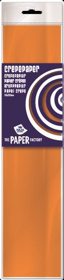 10 vel crepe papier oranje 100511