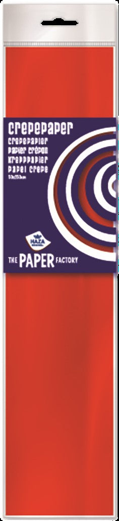10 vel crepe papier rood 100513