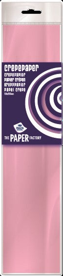 10 vel crepe papier zalm roze 100519