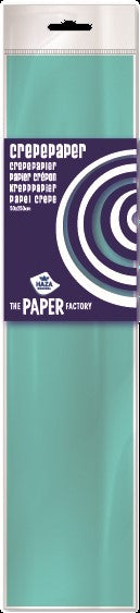 10 vel crepe papier lichtblauw 100533