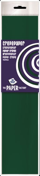 10 vel crepe papier donkergroen 100549