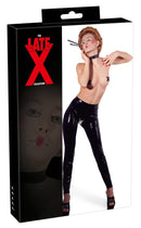 Crotchless Latex Leggings L