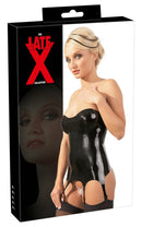 Strapless Latex Jarreteltopje Medium