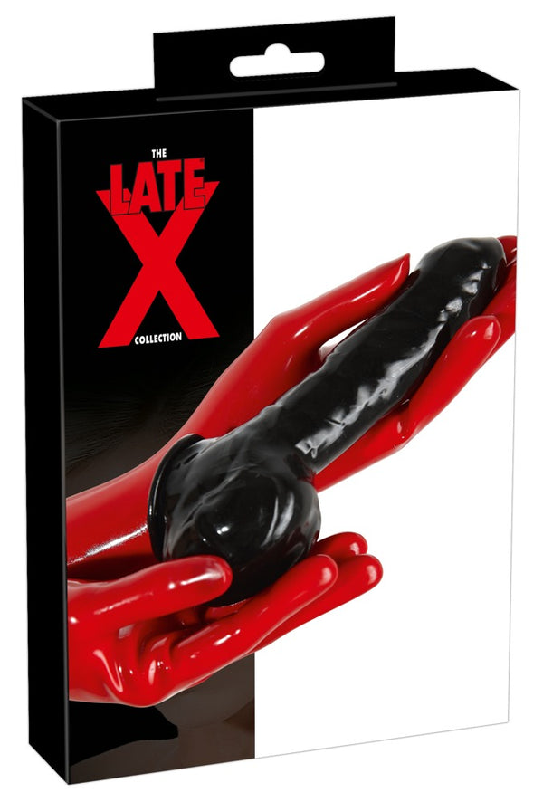 Latex Penis- En Balsleeve