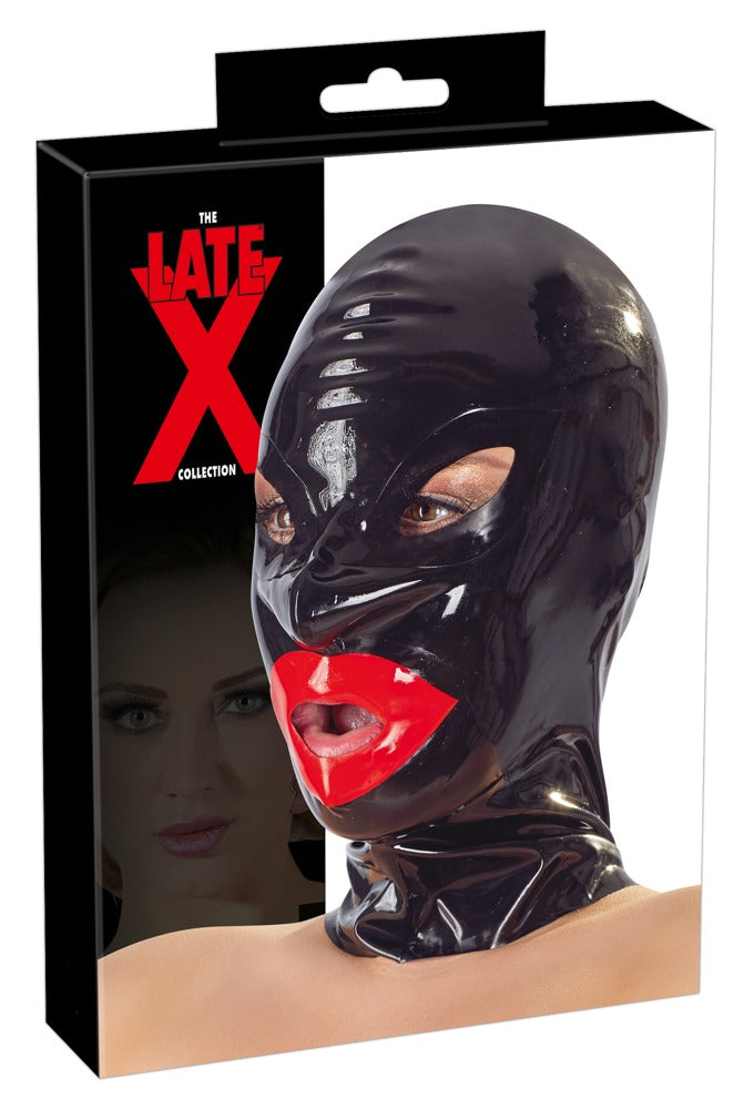 Bondage Hoofdmasker Met Lippen