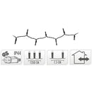 Verlichting 180LED 13.5M Extra Wam Wit - IP44