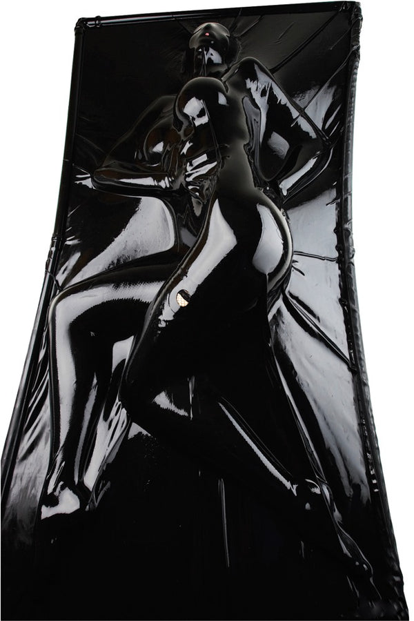 Latex Vacuum Bed Black