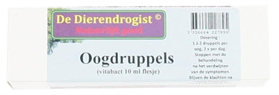 Dierendrogist Oogdruppels 10 ML