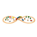 Bigjigs Houten Treinset, 26dlg.