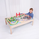 Bigjigs Houten Treinbaan Stad op Speeltafel, 62dlg.