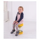 Kruk met Zandloper Geel - 3 minuten