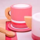 Houten Theeservies Roze