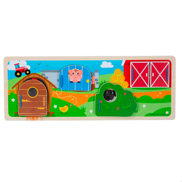 Voelbord op de Boerderij
