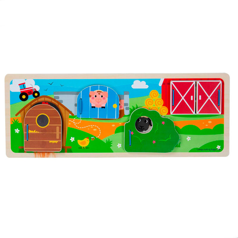 Voelbord op de Boerderij