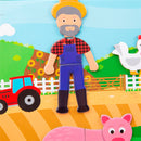 Bigjigs Mag-Play Magneetset - Boerderij