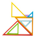 Bigjigs Houten Stapel Driehoeken, 7dlg.