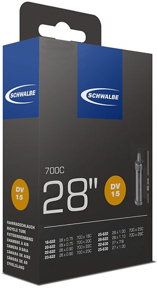 Binnenband Schwalbe DV15 28" / 18/28-622/630 - 40mm ventiel