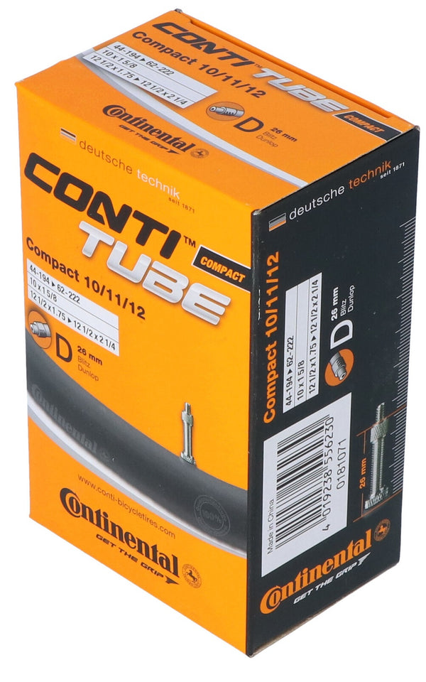 Binnenband 10/11/12" Continental Compact 44-194 -> 62-222  DV40mm ventiel