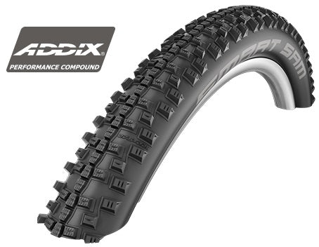 Buitenband Schwalbe Smart Sam Performance 26 x 2.10" / 54-559 mm - zwart