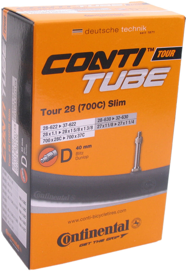 Binnenband Continental  28" Tour Slim 28-609 -> 37-642- DV40mm ventiel