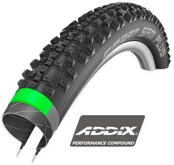 Buitenband Schwalbe Smart Sam Plus DD GreenGuard 29 x 2.10" / 54-622 mm - zwart