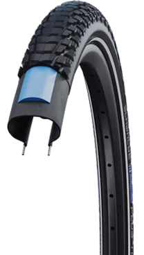 Buitenband Schwalbe Marathon Plus Tour Smart DualGuard 28 x 1.75"/ 47-622mm - zwart met reflectie