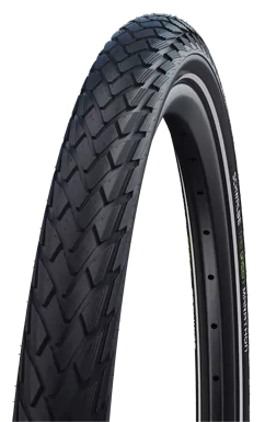 Buitenband Schwalbe Green Marathon Greenguard 20 x 1.50"/40-406mm - zwart met reflectie