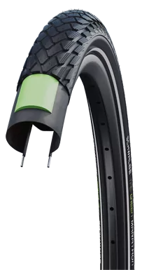 Green Marathon buitenband 28 x 1.75 (47-622) zwart