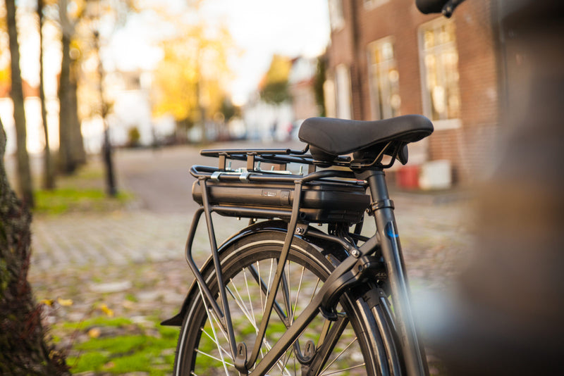 Universele Opzetdrager E-Bike Staal Matzwart