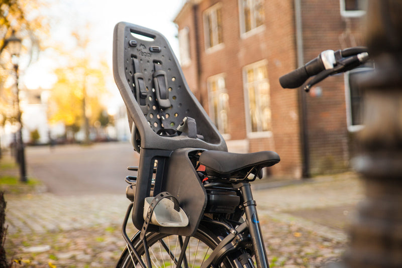 Universele Opzetdrager E-Bike Staal Matzwart